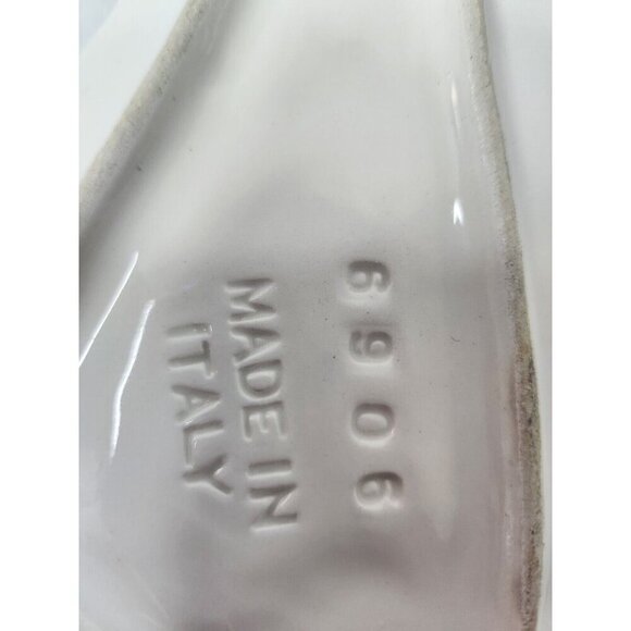 Vintage Bassano Italy Pottery Majolica Grape Candy Dish Appetizer Platter 10" - Picture 4 of 6